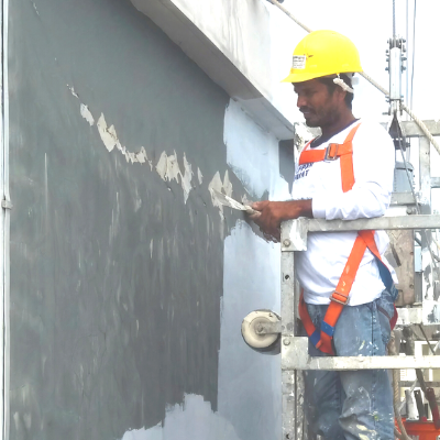 wall plastering services
